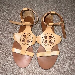 Tory Burch Leather Gladiator Sandals size 7
